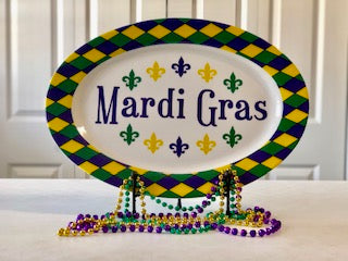 Mardi Gras Feather Boa – Nancy's Corner Gift Baskets