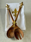 Fleur de Lis Serving Set!