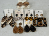 Animal print Earrings!
