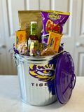 A LSU Trashcan of Snacks!