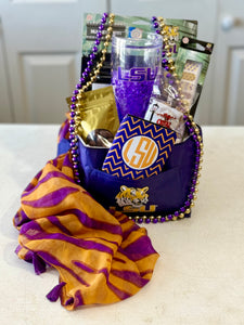 LSU Purple lady!