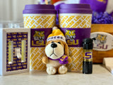 LSU Christmas Stocking Basket