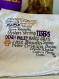 LSU Christmas Stocking Basket