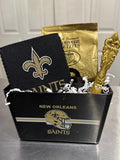Black and Gold Game Day Basket!
