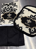 Black and Gold Game Day Basket!