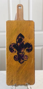 Charcuterie Board Purple & Gold!