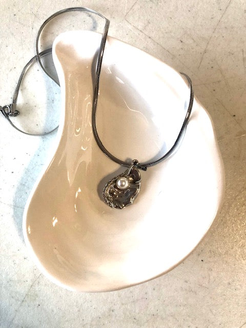 Oyster necklace with shell!