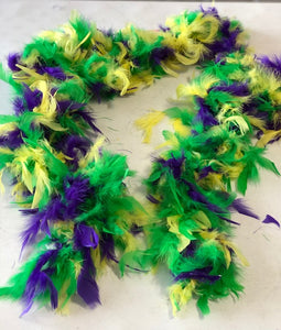 Mardi Gras Feather Boa – Nancy's Corner Gift Baskets
