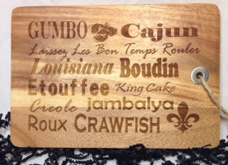 Louisiana cutting board