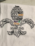 The N'AWLINS hand towel!