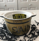 Saints Game Day bowl with Pretzels!