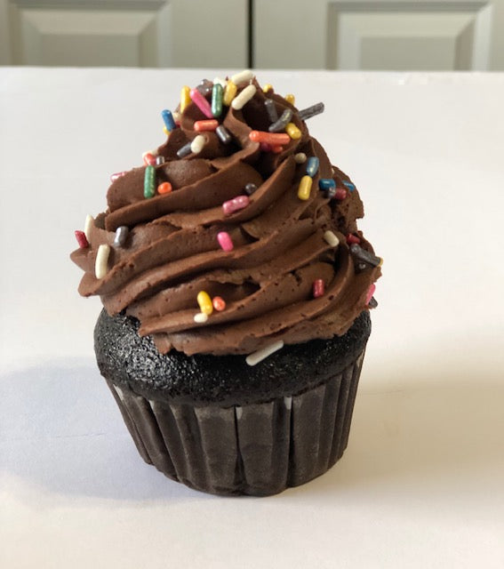 Cupcakes-Chocolate with Chocolate Frosting