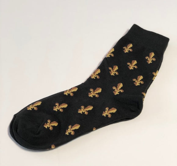 Fleur de Lis Women's Socks