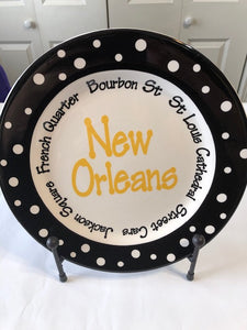 New Orleans Dinner Plate